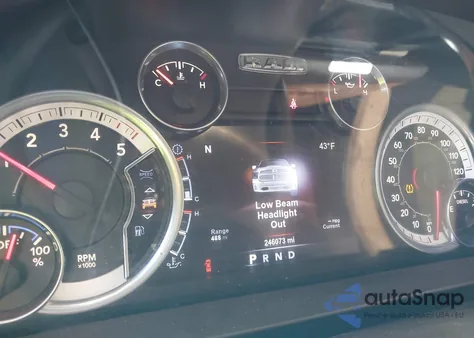 2015 Ram 1500 Outdoorsman из США, поврежденный, VIN 1C6RR7LM4FS574772